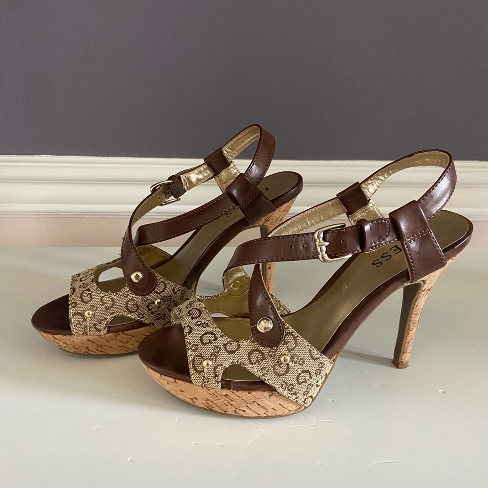 Guess brand high heels
